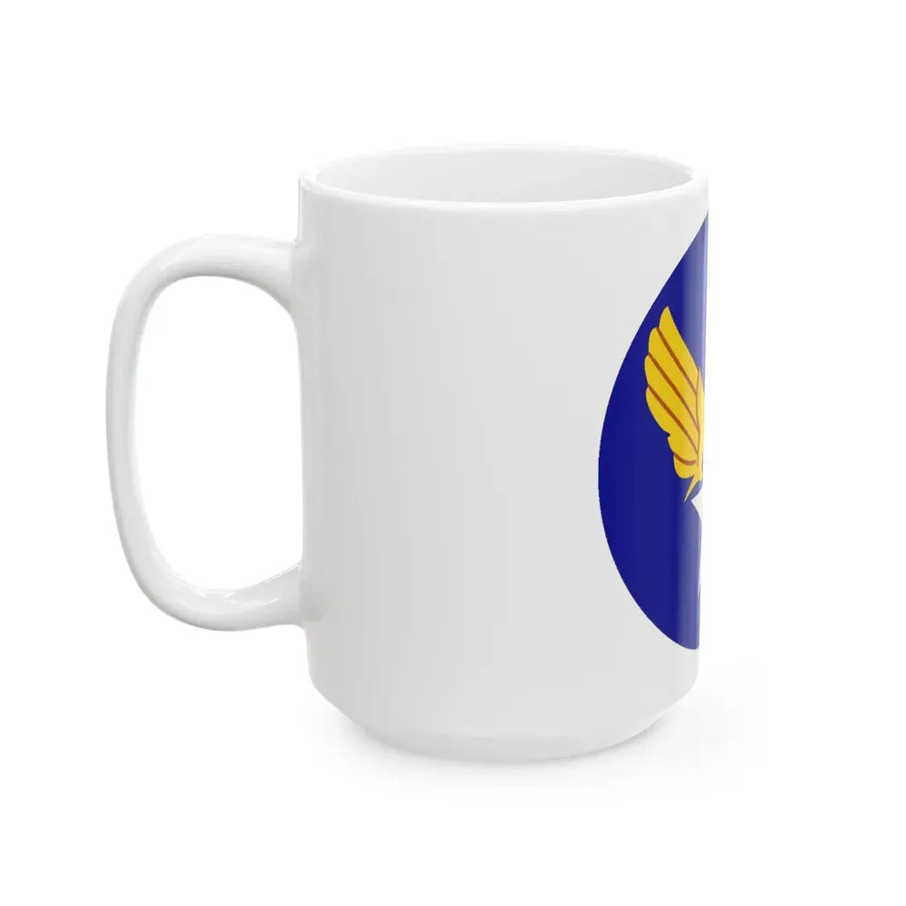 Army Air Forces Historical Insignia (U.S. Air Force) White Coffee Mug - Go Mug Yourself