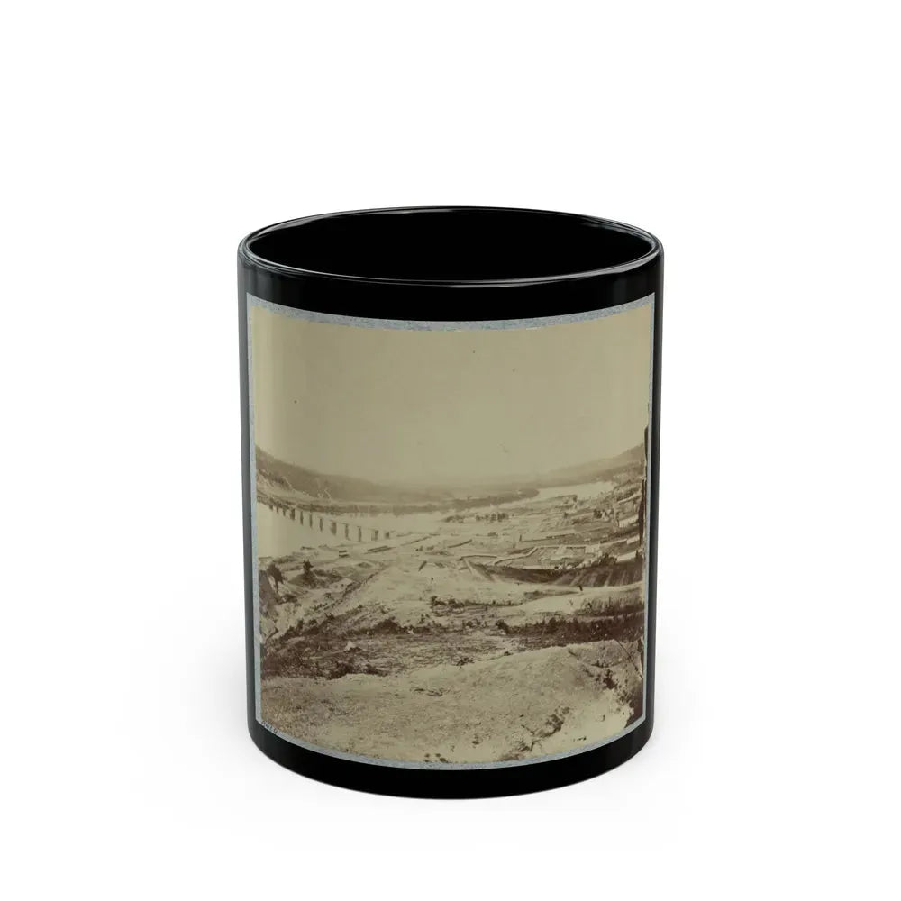 Army Bridge, Chattanooga, 1864(2) (U.S. Civil War) Black Coffee Mug 11oz - Go Mug Yourself