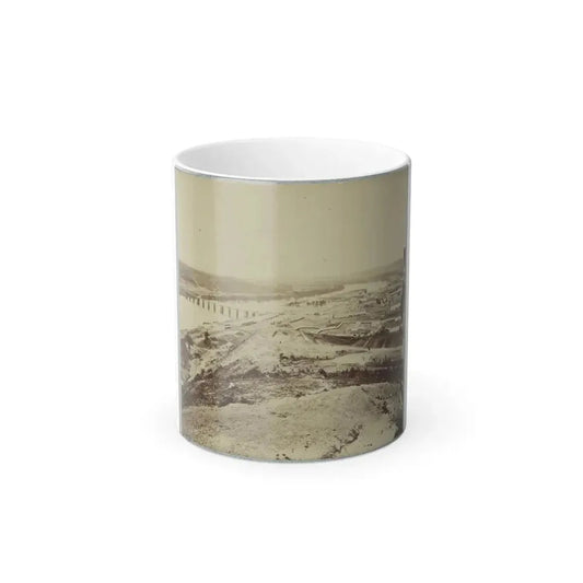 Army Bridge, Chattanooga, 1864(2) (U.S. Civil War) Color Changing Coffee Mug 11oz Default Title 11oz - Go Mug Yourself