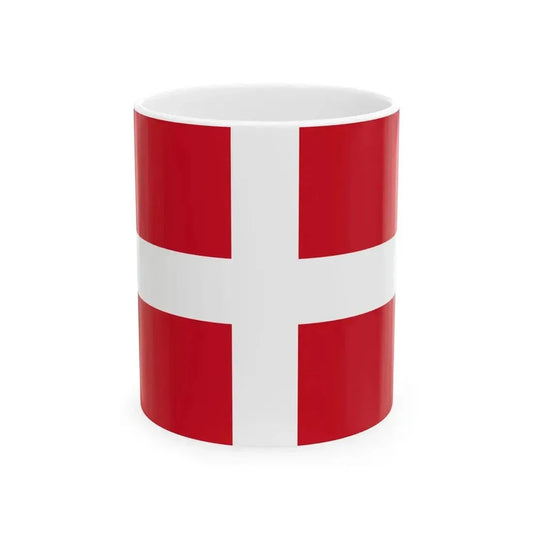 Army Flag of Georgia (Georgia) White Coffee Mug 11oz - Go Mug Yourself