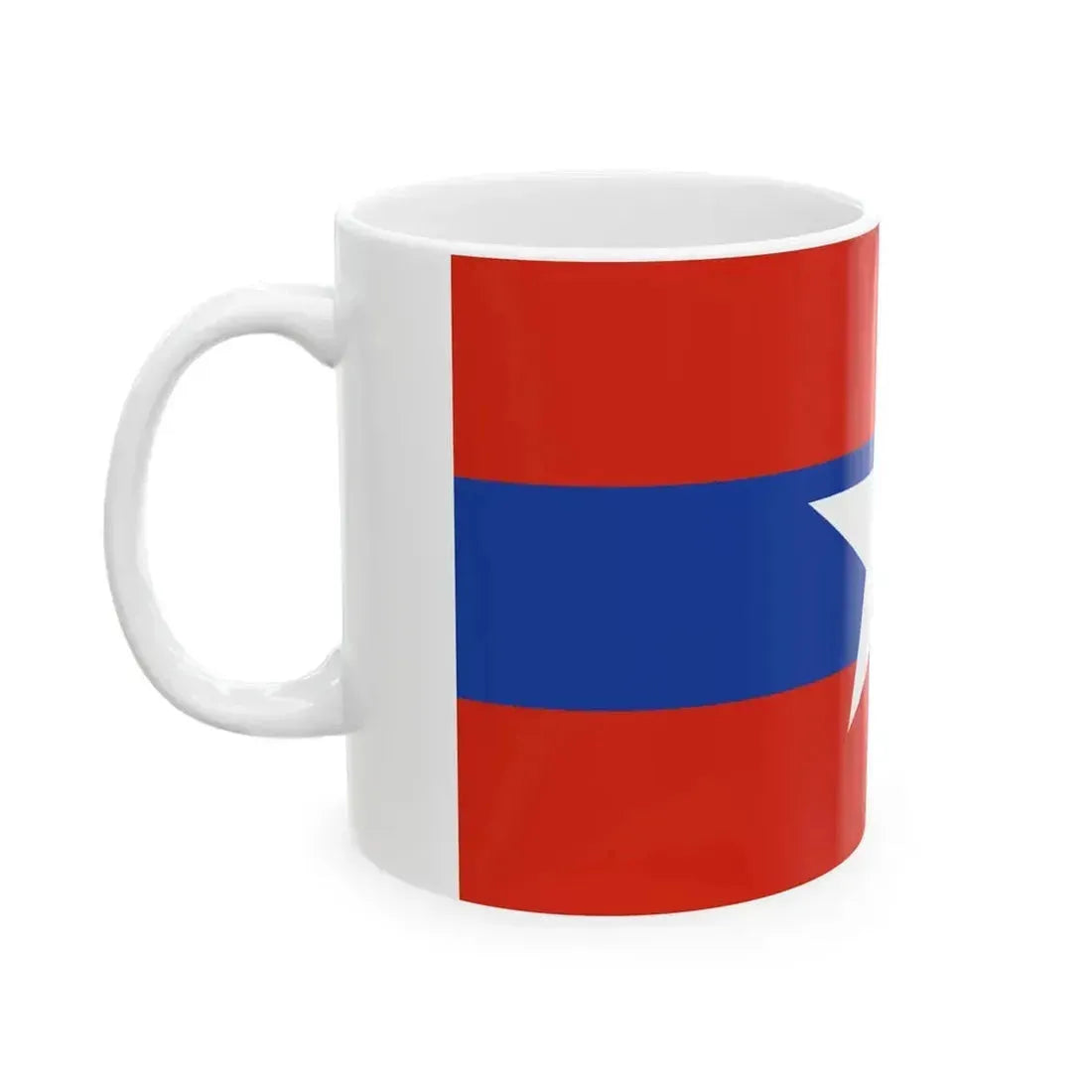 Army Flag of Myanmar (Myanmar) White Coffee Mug - Go Mug Yourself