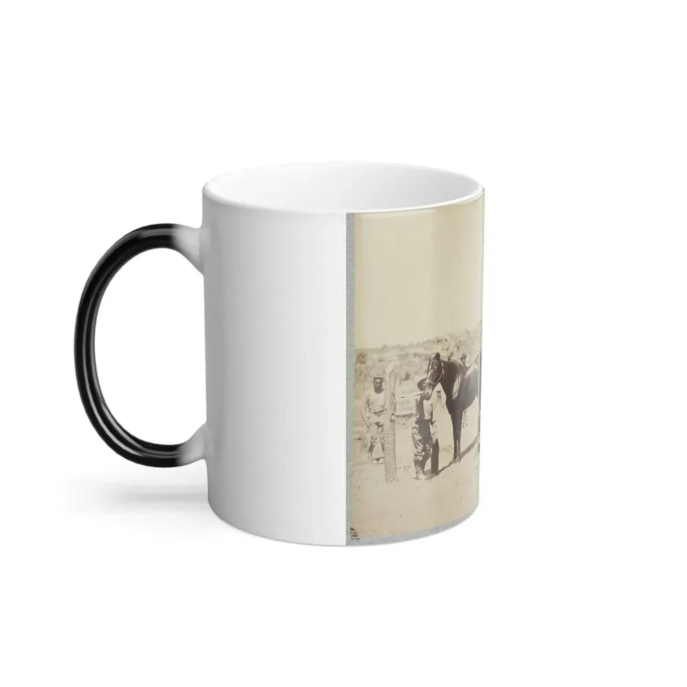 Army Forge in Front of Petersburg, Va. (U.S. Civil War) Color Changing Coffee Mug 11oz - Go Mug Yourself