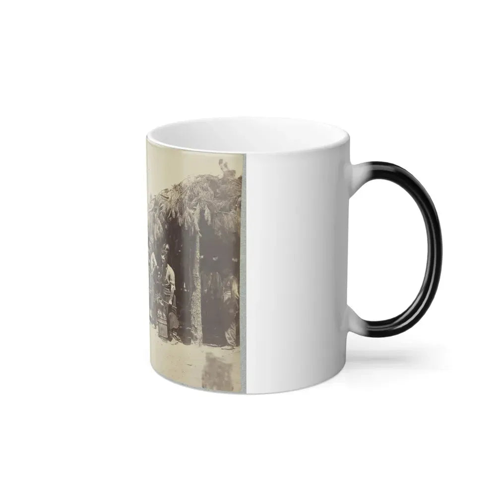 Army Forge in Front of Petersburg, Va. (U.S. Civil War) Color Changing Coffee Mug 11oz - Go Mug Yourself
