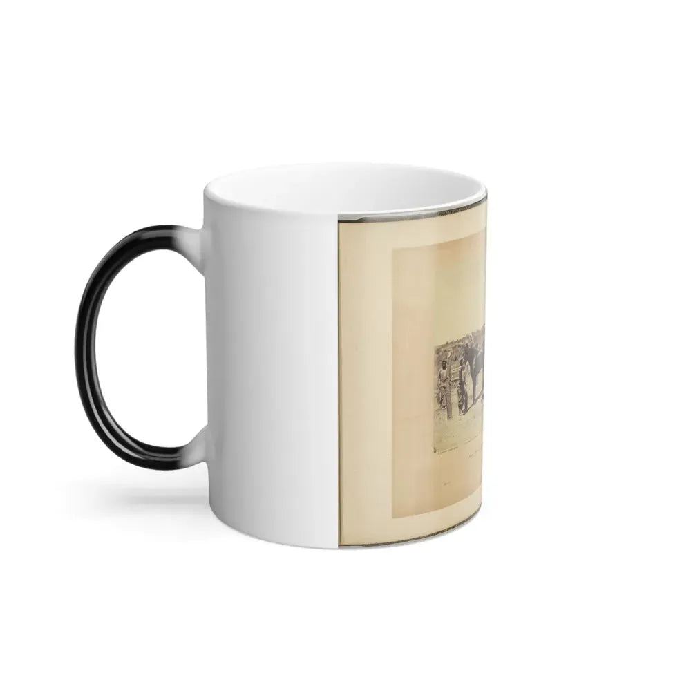 Army Forge Scene, in Front of Petersburg (U.S. Civil War) Color Changing Coffee Mug 11oz - Go Mug Yourself