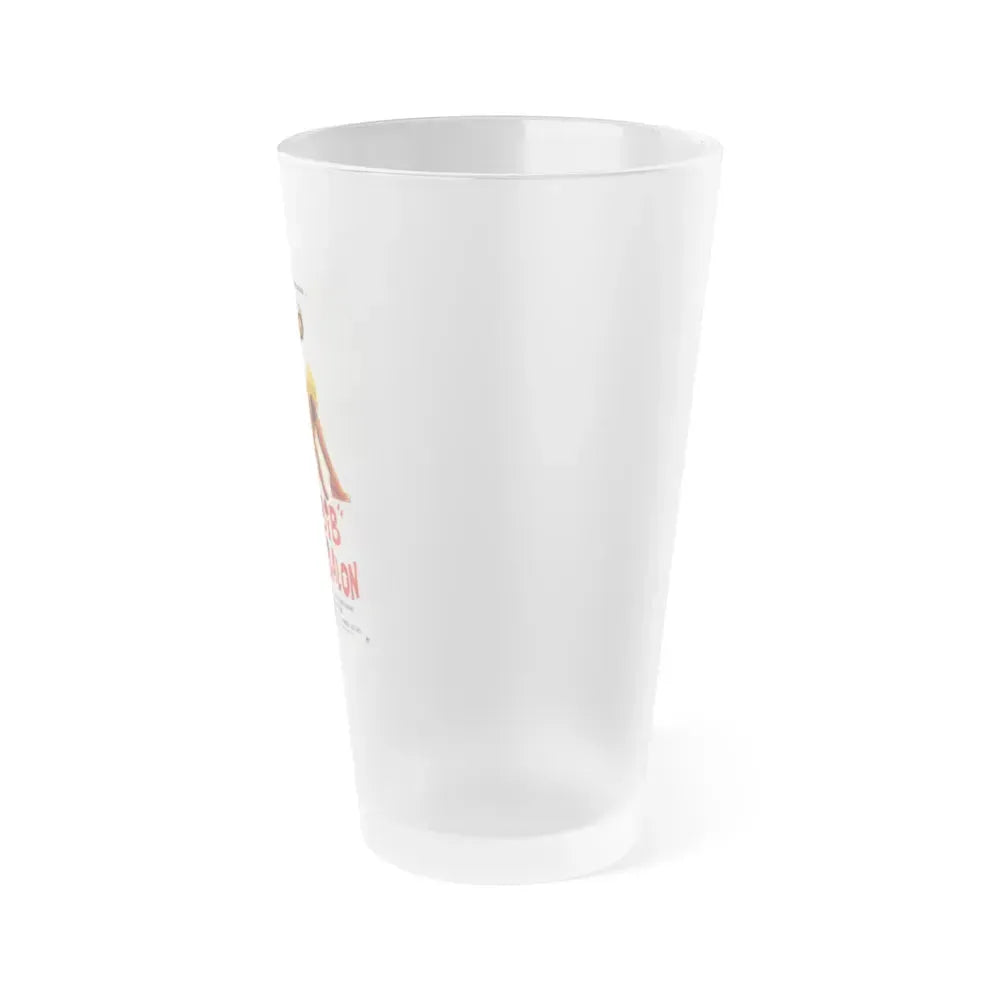 ARMY NURSE ON GREAT MANEUVERS 1978 Movie Poster - Frosted Pint Glass 16oz - Go Mug Yourself