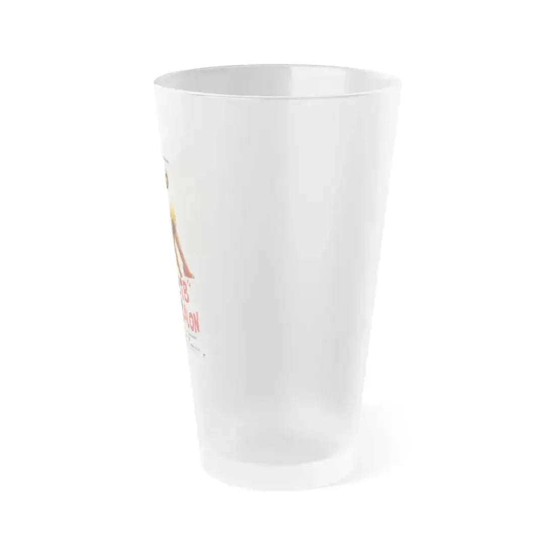 ARMY NURSE ON GREAT MANEUVERS 1978 Movie Poster - Frosted Pint Glass 16oz - Go Mug Yourself