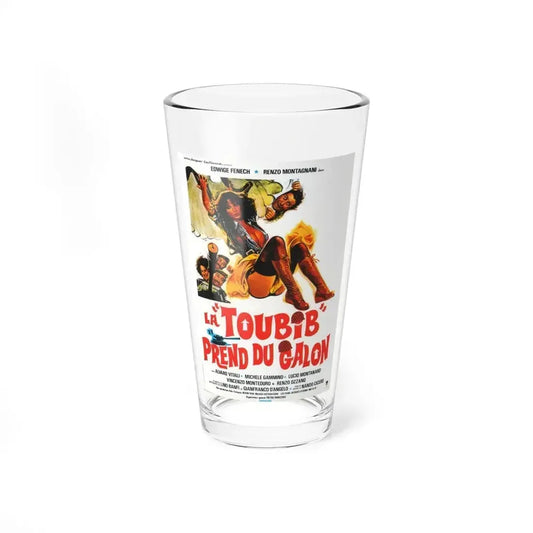 ARMY NURSE ON GREAT MANEUVERS 1978 Movie Poster - Pint Glass 16oz 16oz - Go Mug Yourself