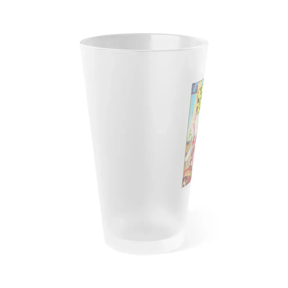 ARMY OF DARKNESS (ASIAN) 1992 Movie Poster - Frosted Pint Glass 16oz - Go Mug Yourself