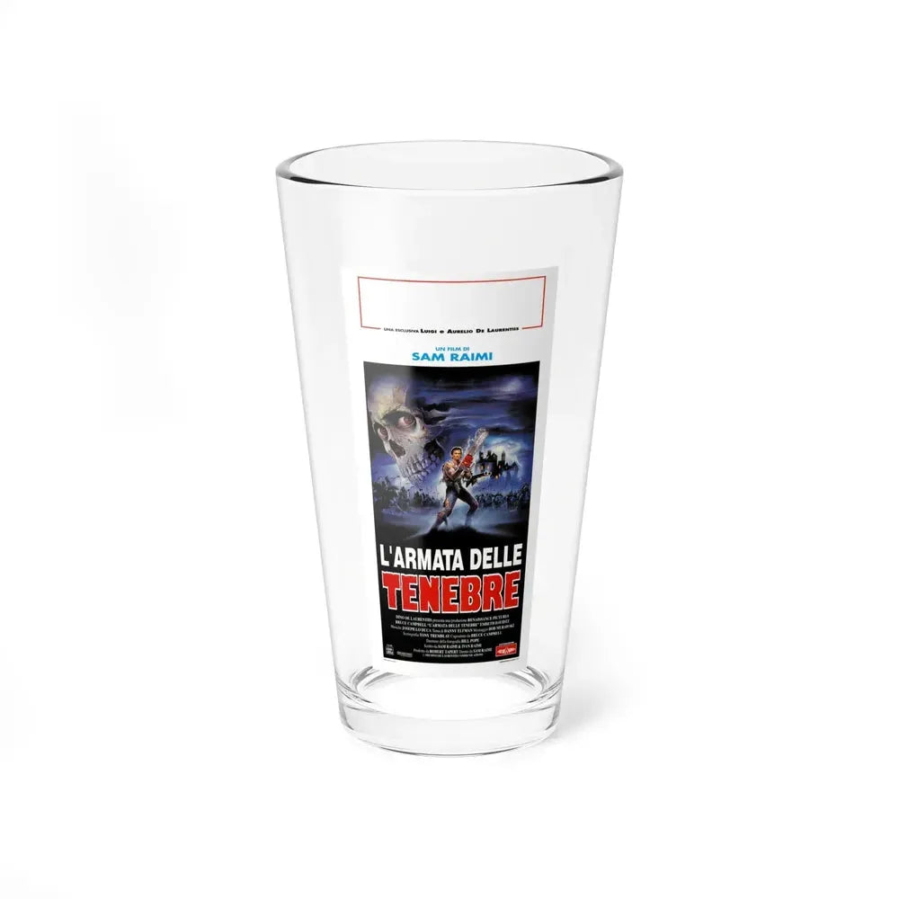 ARMY OF DARKNESS (ITALIAN) 1992 Movie Poster - Pint Glass 16oz 16oz - Go Mug Yourself