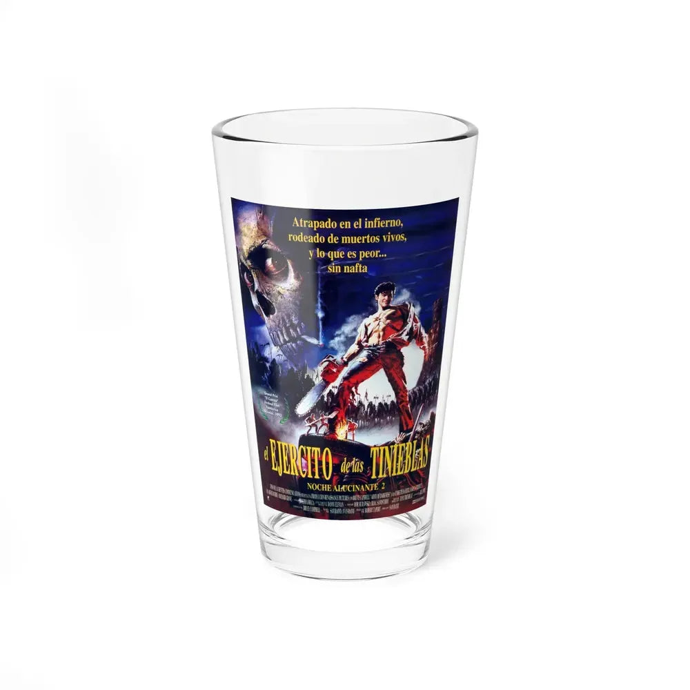 ARMY OF DARKNESS (SPAIN) 1992 Movie Poster - Pint Glass 16oz 16oz - Go Mug Yourself