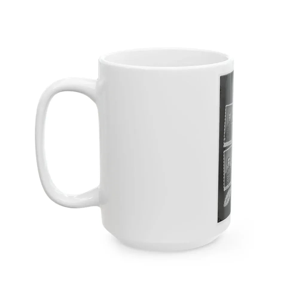 Army Of Potomac J.C. Parke, C.G. Meade, W.S. Hancock, G.K. Warren, U.S. Grant, A.A. Humphrey, And H.C. Wright 001 (U.S. Civil War) White Coffee Mug - Go Mug Yourself