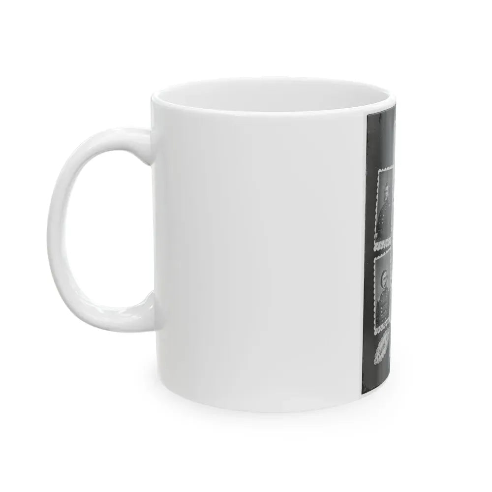 Army Of Potomac J.C. Parke, C.G. Meade, W.S. Hancock, G.K. Warren, U.S. Grant, A.A. Humphrey, And H.C. Wright 001 (U.S. Civil War) White Coffee Mug - Go Mug Yourself
