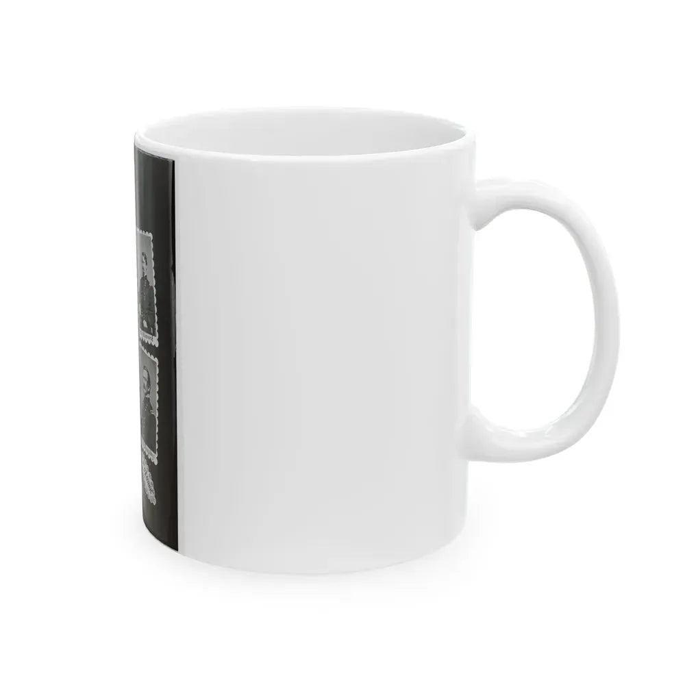 Army Of Potomac J.C. Parke, C.G. Meade, W.S. Hancock, G.K. Warren, U.S. Grant, A.A. Humphrey, And H.C. Wright 001 (U.S. Civil War) White Coffee Mug - Go Mug Yourself