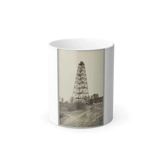 Army of the James, Signal Tower on Left of Bermuda Hundred Lines (U.S. Civil War) Color Changing Coffee Mug 11oz Default Title 11oz - Go Mug Yourself