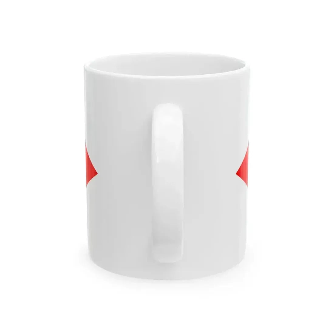 Army Rank Flag of Denmark - King (Denmark) White Coffee Mug - Go Mug Yourself