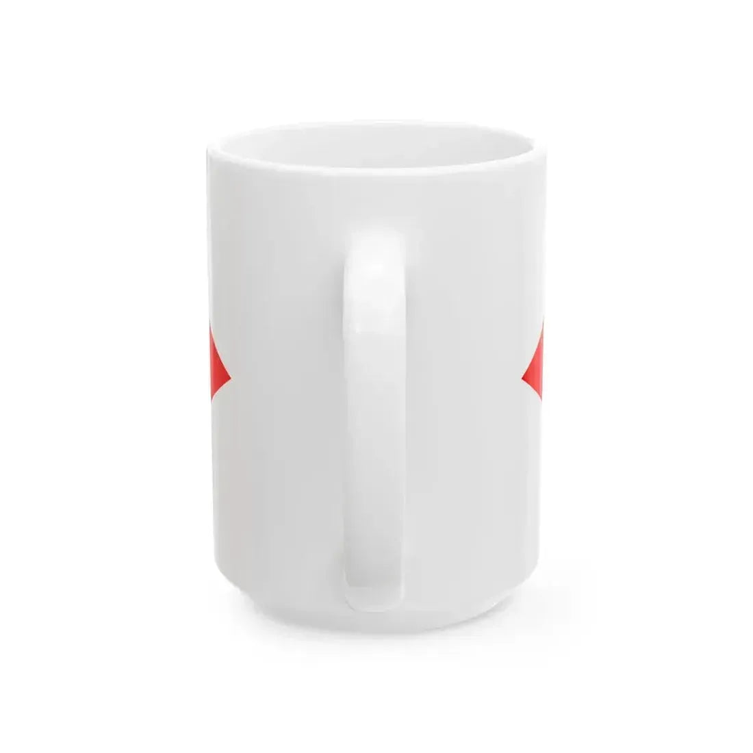 Army Rank Flag of Denmark - King (Denmark) White Coffee Mug - Go Mug Yourself