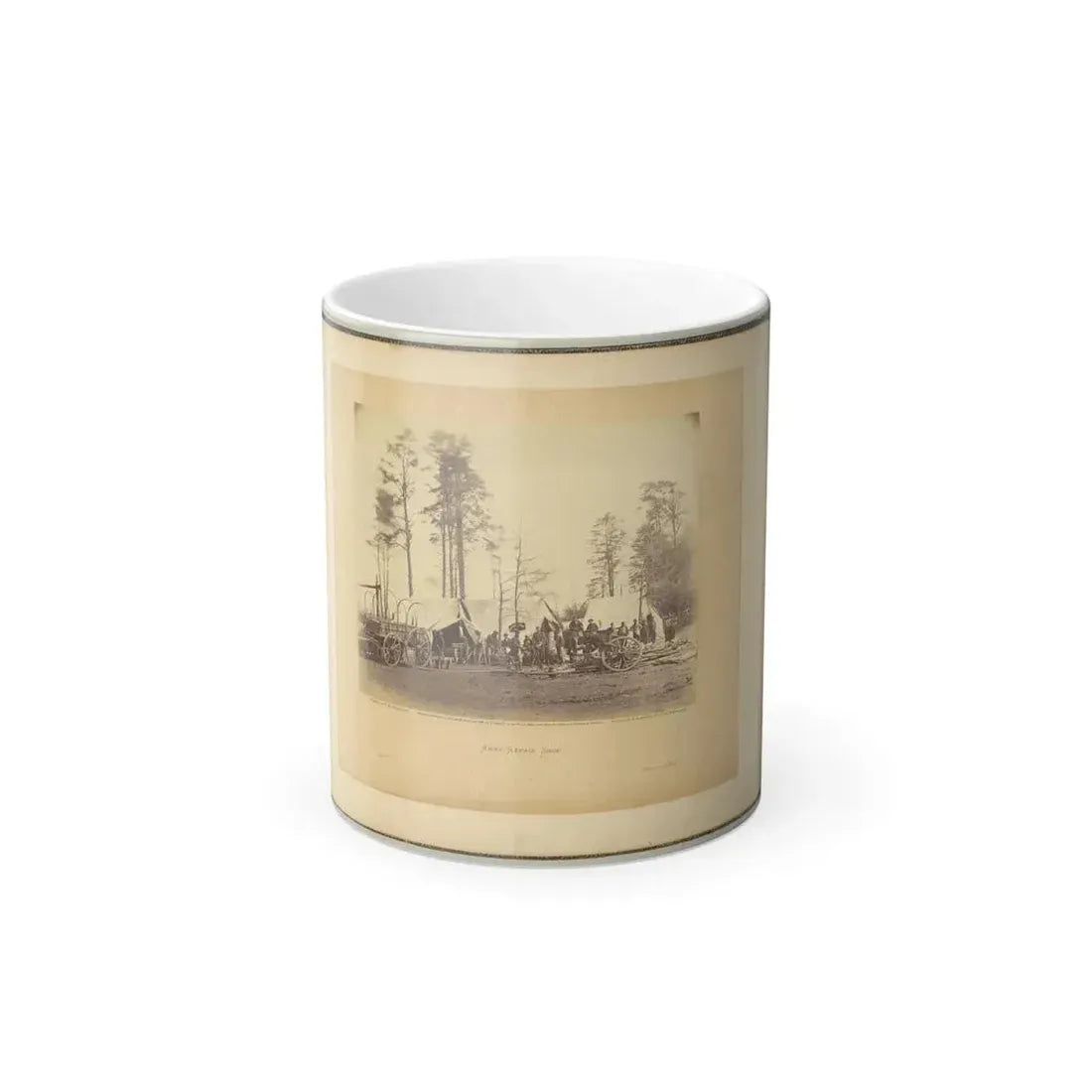 Army Repair Shop (U.S. Civil War) Color Changing Coffee Mug 11oz Default Title 11oz - Go Mug Yourself