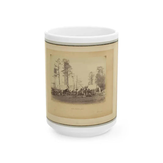 Army Repair Shop (U.S. Civil War) White Coffee Mug 15oz - Go Mug Yourself