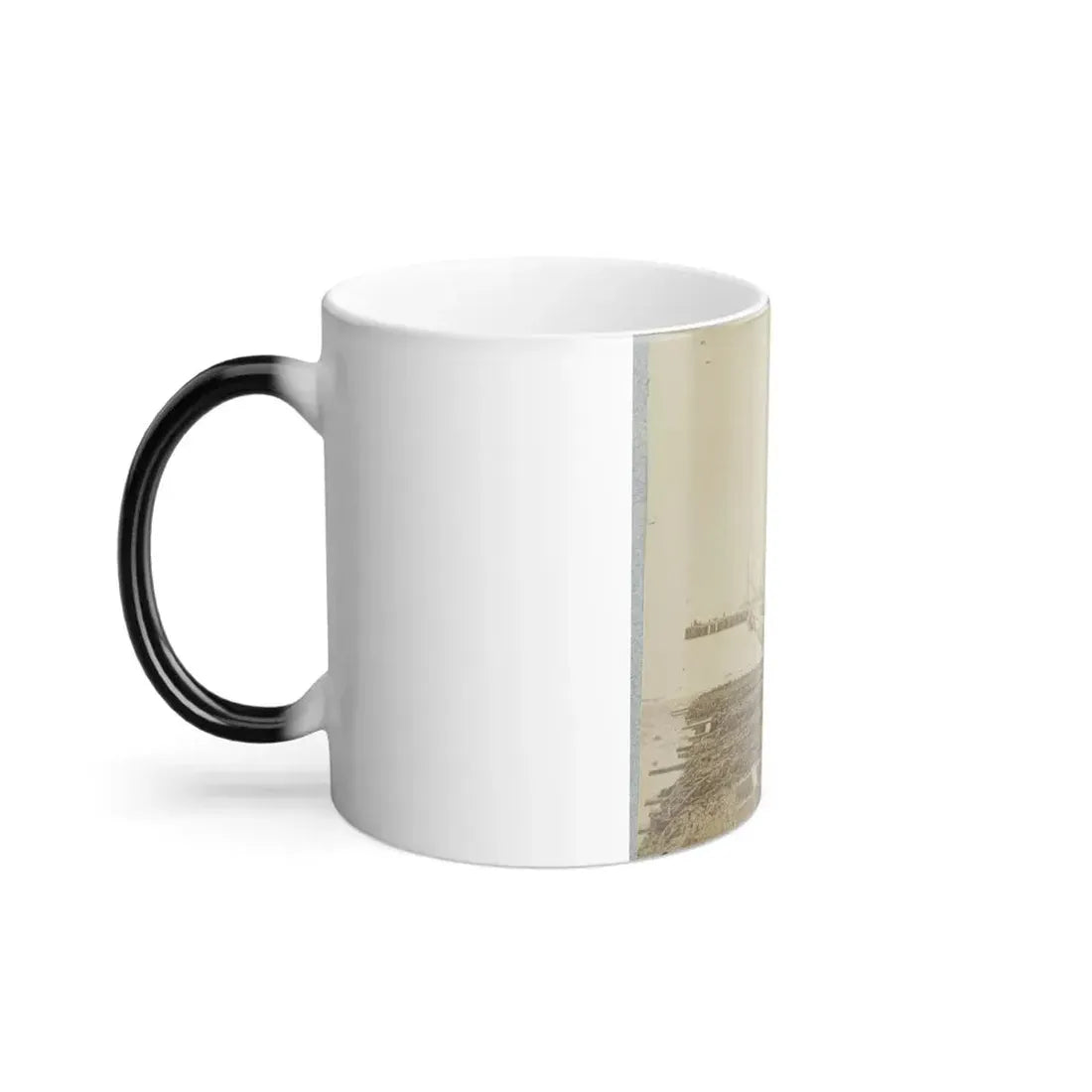 Army Wharf (U.S. Civil War) Color Changing Coffee Mug 11oz - Go Mug Yourself