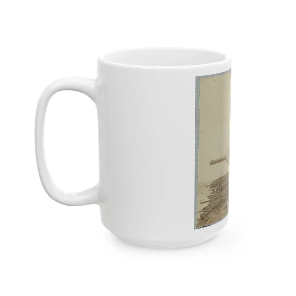 Army Wharf (U.S. Civil War) White Coffee Mug - Go Mug Yourself