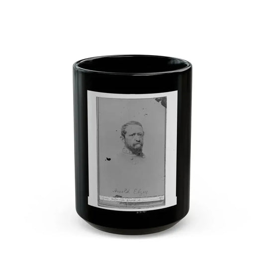 Arnold Elzey (U.S. Civil War) Black Coffee Mug 15oz - Go Mug Yourself