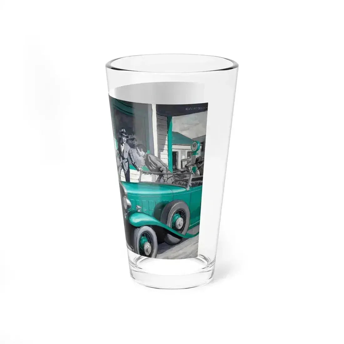 Arrival (Magazine Illustration) Pint Glass 16oz - Go Mug Yourself