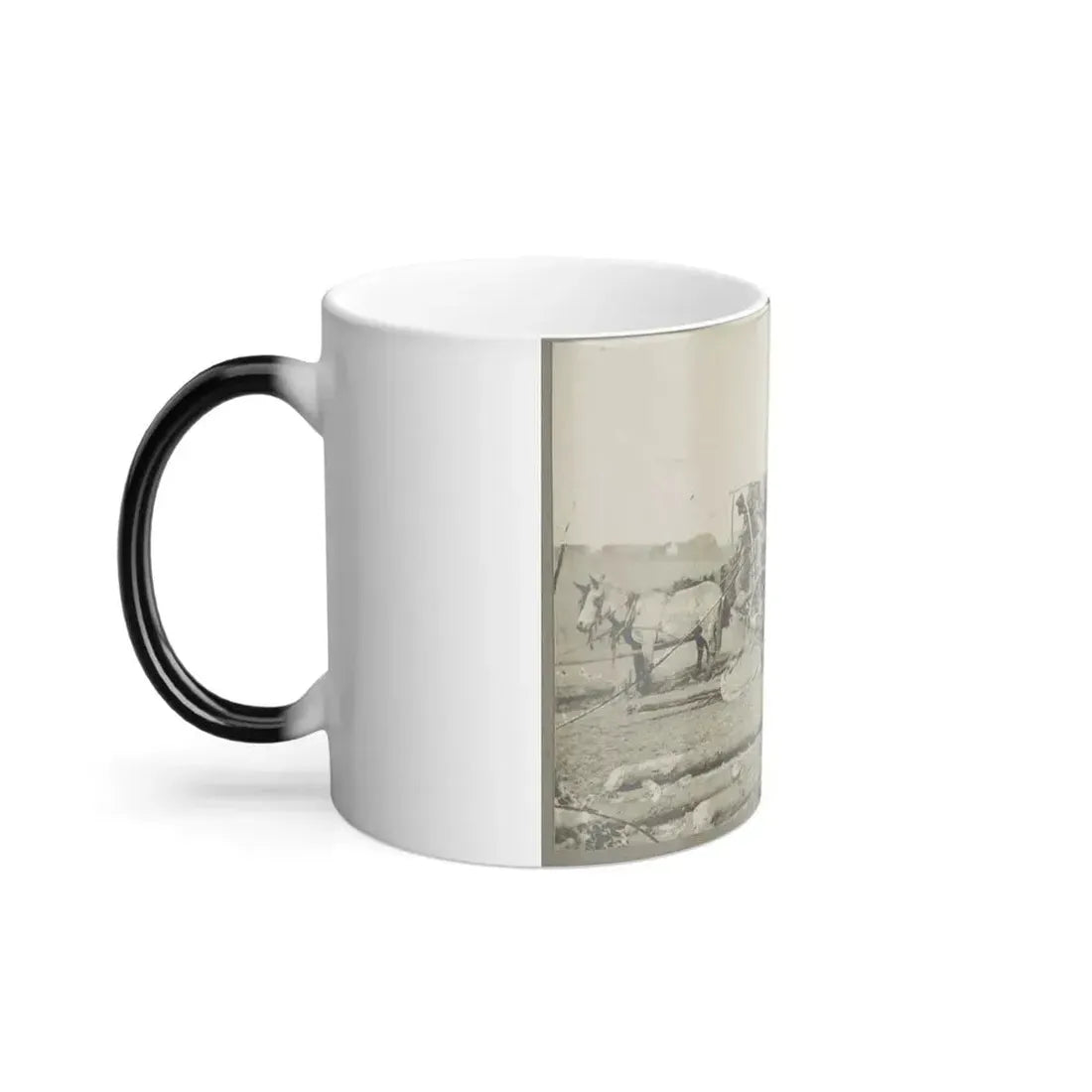 Arrival of Negro Family in the Lines (U.S. Civil War) Color Changing Coffee Mug 11oz - Go Mug Yourself