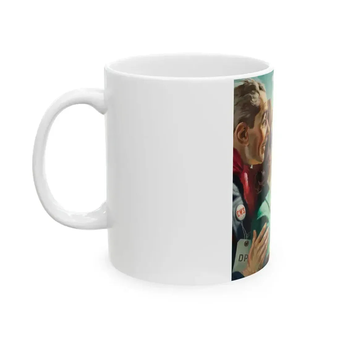 Arriving in America - White Coffee Mug - Go Mug Yourself