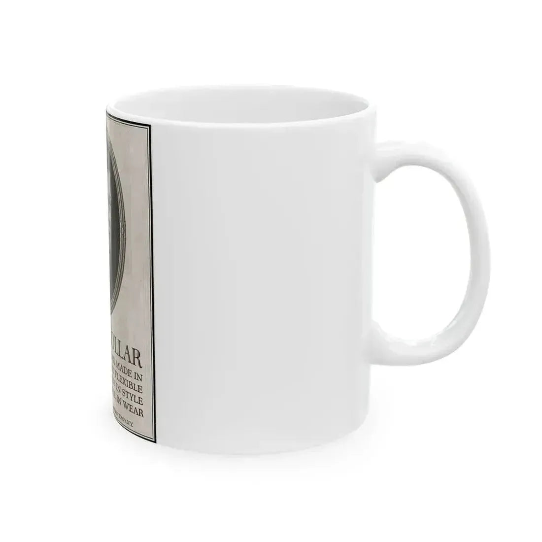 Arrow Collar Magazine Ad, The Saturday Evening Post, May 20, 1922 - White Coffee Mug - Go Mug Yourself