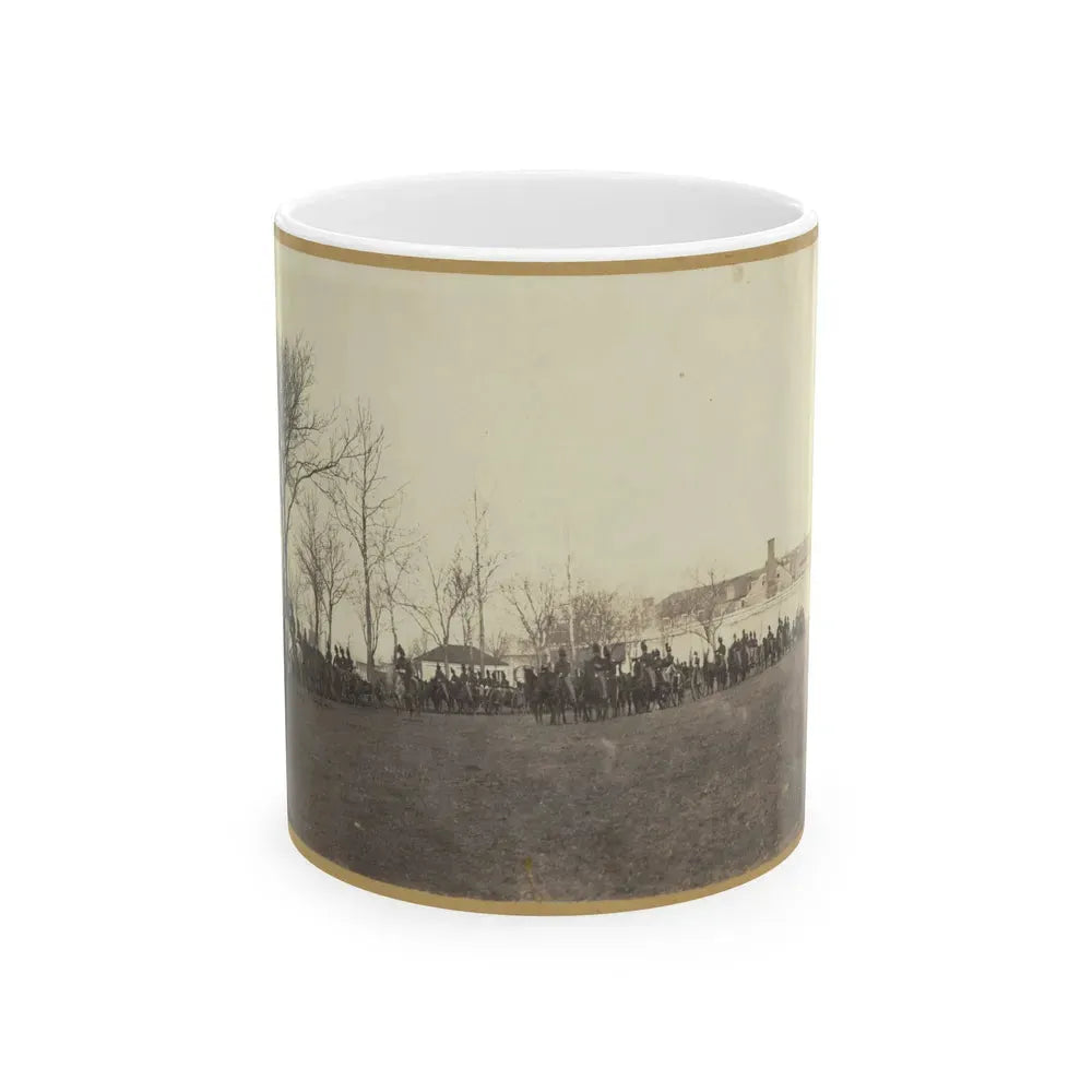 Arsenal & 2. Regt. Regulars (U.S. Civil War) White Coffee Mug 11oz - Go Mug Yourself