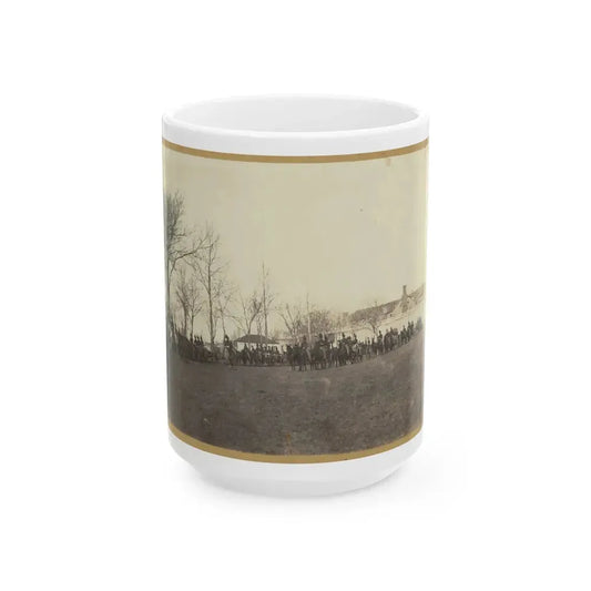 Arsenal & 2. Regt. Regulars (U.S. Civil War) White Coffee Mug 15oz - Go Mug Yourself