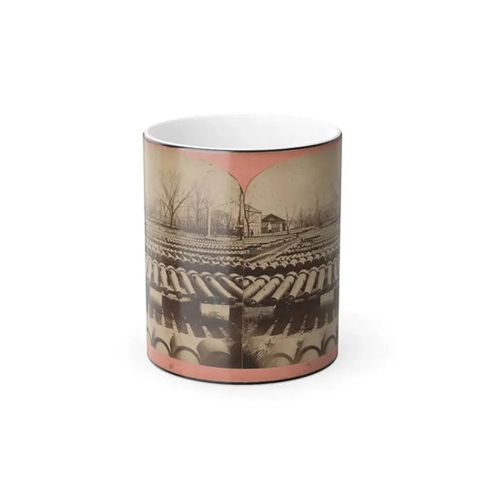 Arsenal Grounds, Richmond, Va., Showing Ruins and Shot and Shell Scattered Around (U.S. Civil War) Color Changing Coffee Mug 11oz Default Title 11oz - Go Mug Yourself