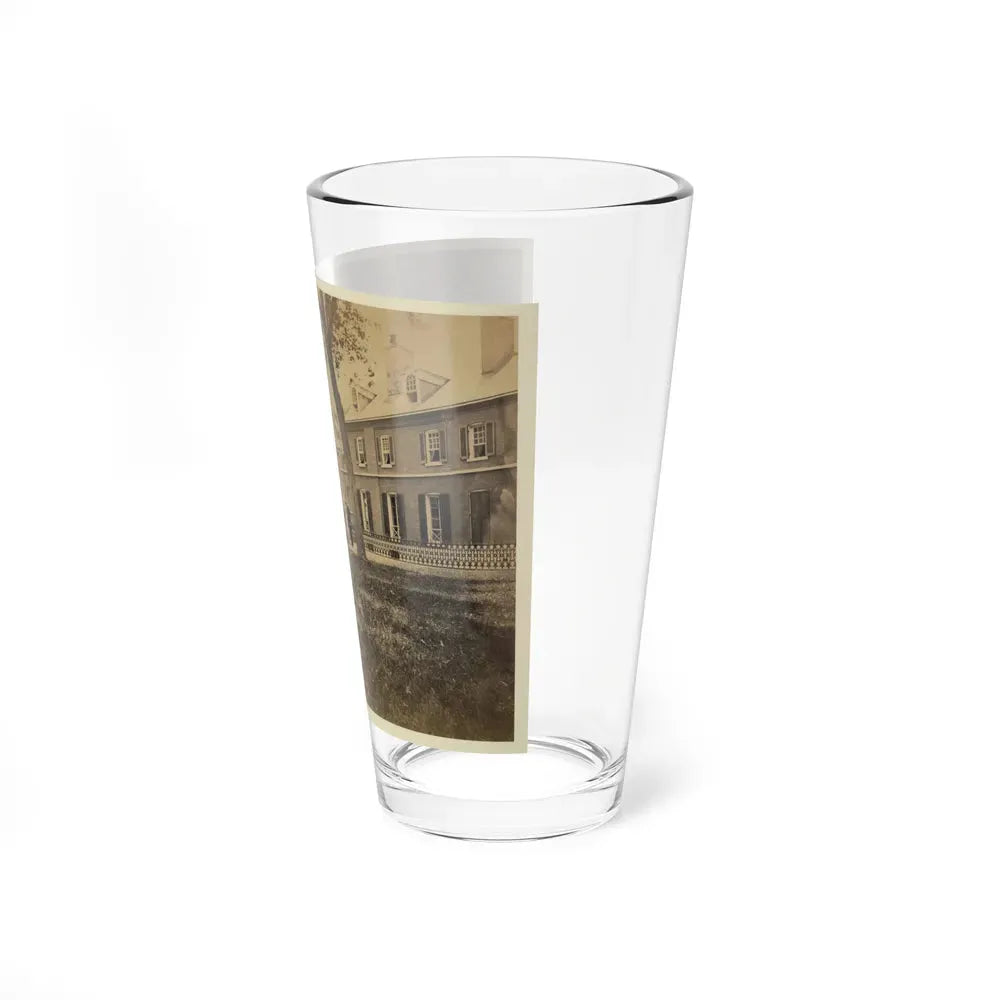 Arsenal, Washington, D.C., North Front. Interior Court -- Group Of Officers In Foreground (U.S. Civil War) Pint Glass 16oz - Go Mug Yourself