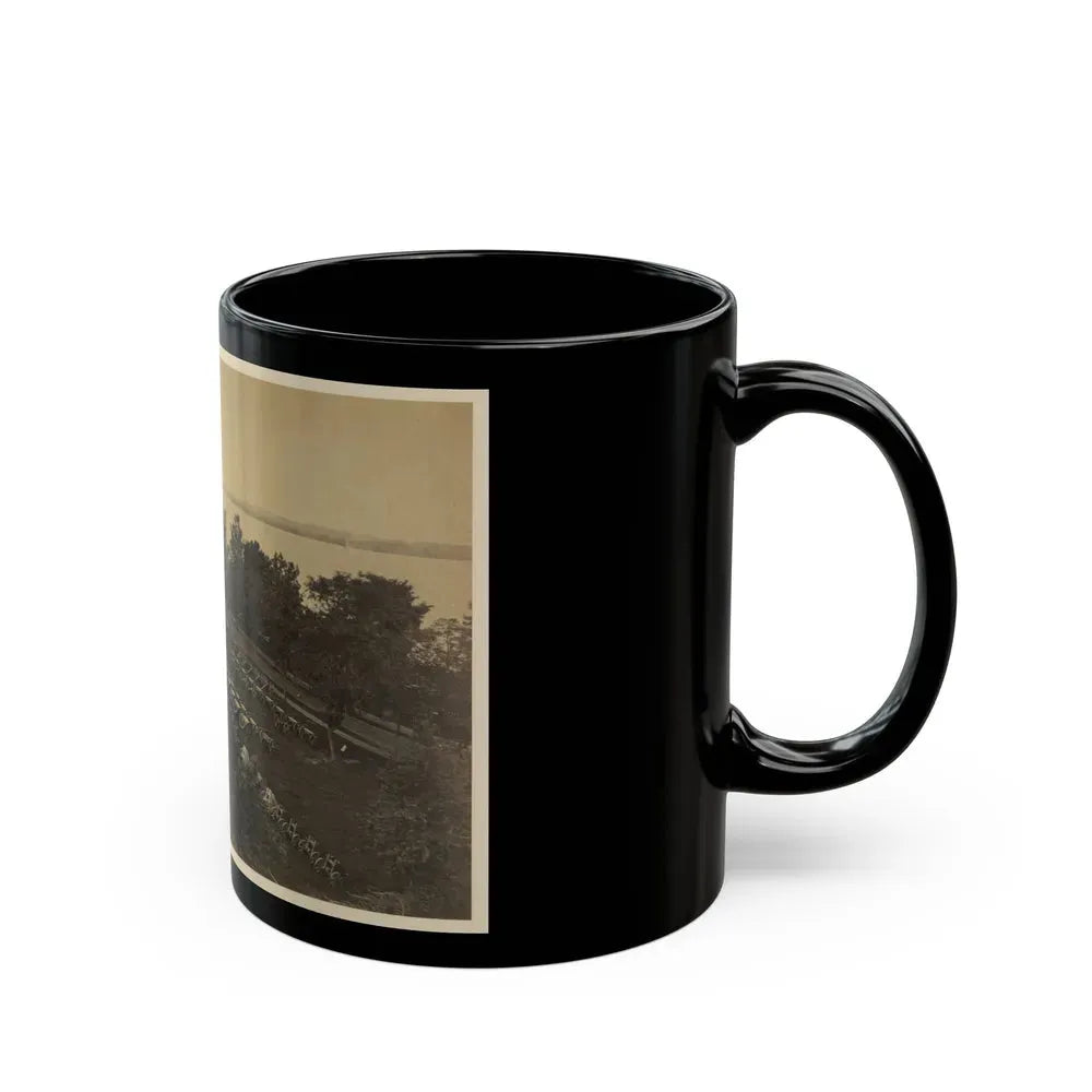 Arsenal Yard, Washington, D.C., From Roof Of Model Arsenal (U.S. Civil War) Black Coffee Mug - Go Mug Yourself