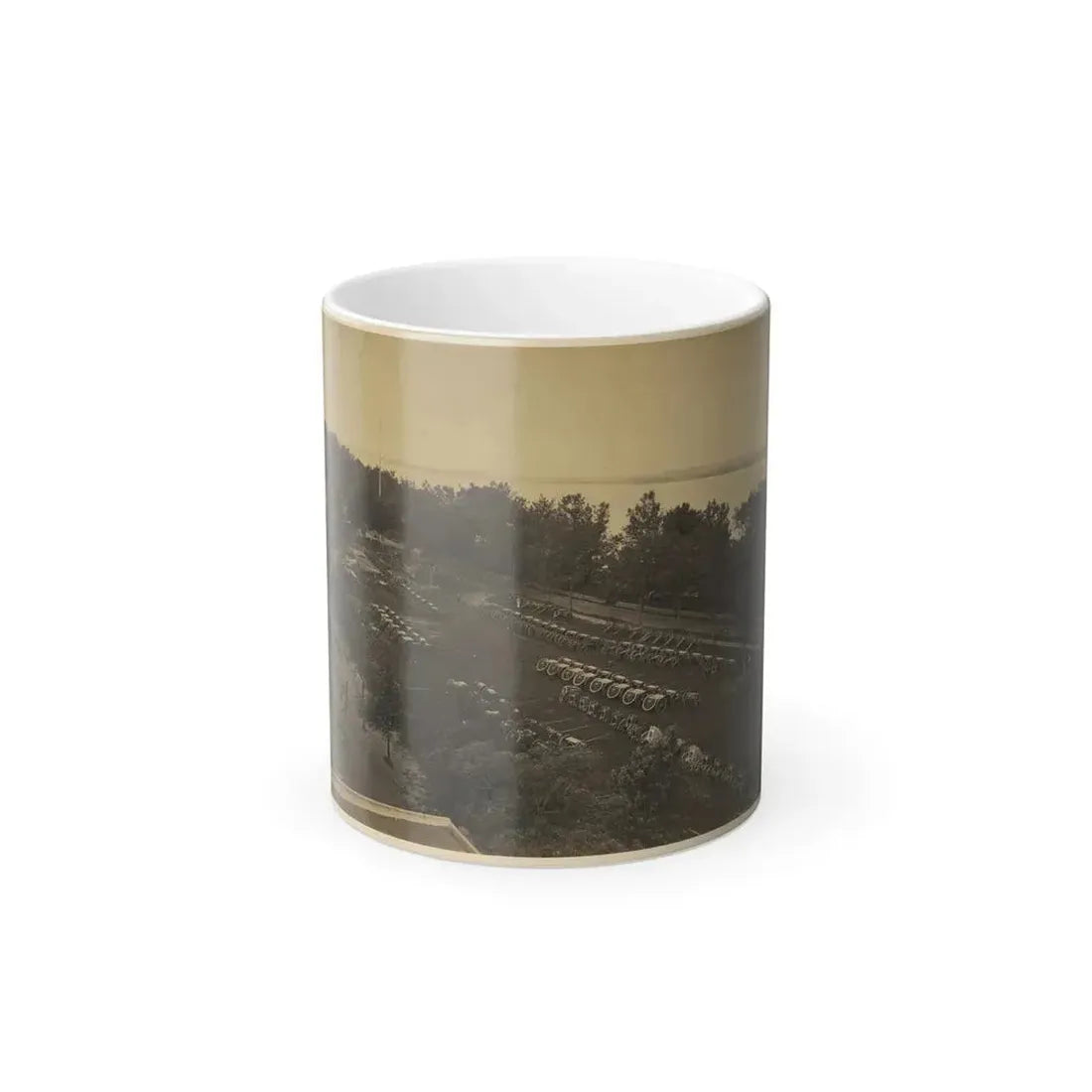 Arsenal Yard, Washington, D.C., From Roof of Model Arsenal (U.S. Civil War) Color Changing Coffee Mug 11oz Default Title - Go Mug Yourself