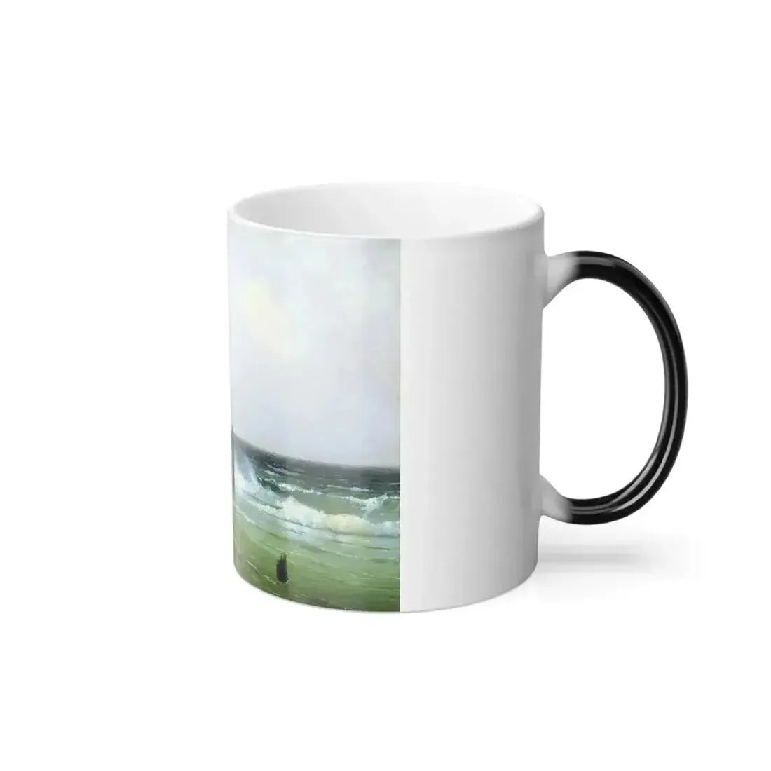 Arseny Ivanovich Meshchersky (1834-1902) Seascape 1899 - Color Changing Mug 11oz - Go Mug Yourself