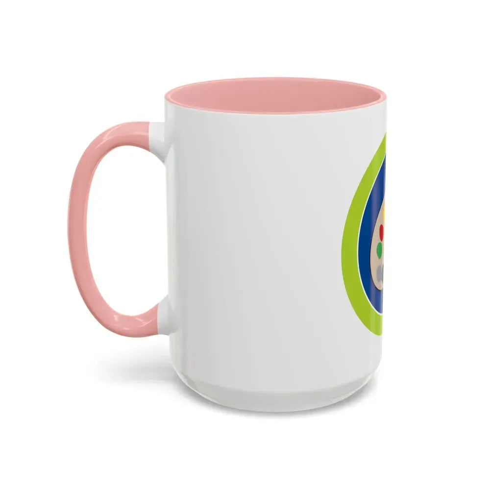 Art (Boy Scout Merit Badge) Accent Coffee Mug - Go Mug Yourself