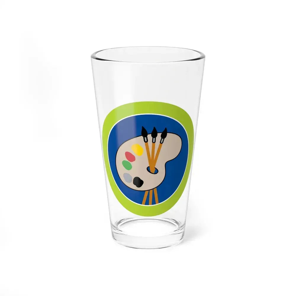 Art (Boy Scout Merit Badge) Pint Glass 16oz 16oz - Go Mug Yourself