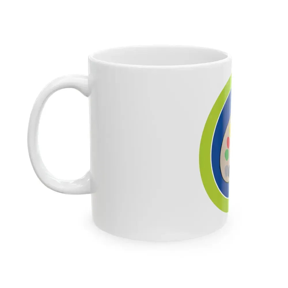 Art (Boy Scout Merit Badge) White Coffee Mug - Go Mug Yourself