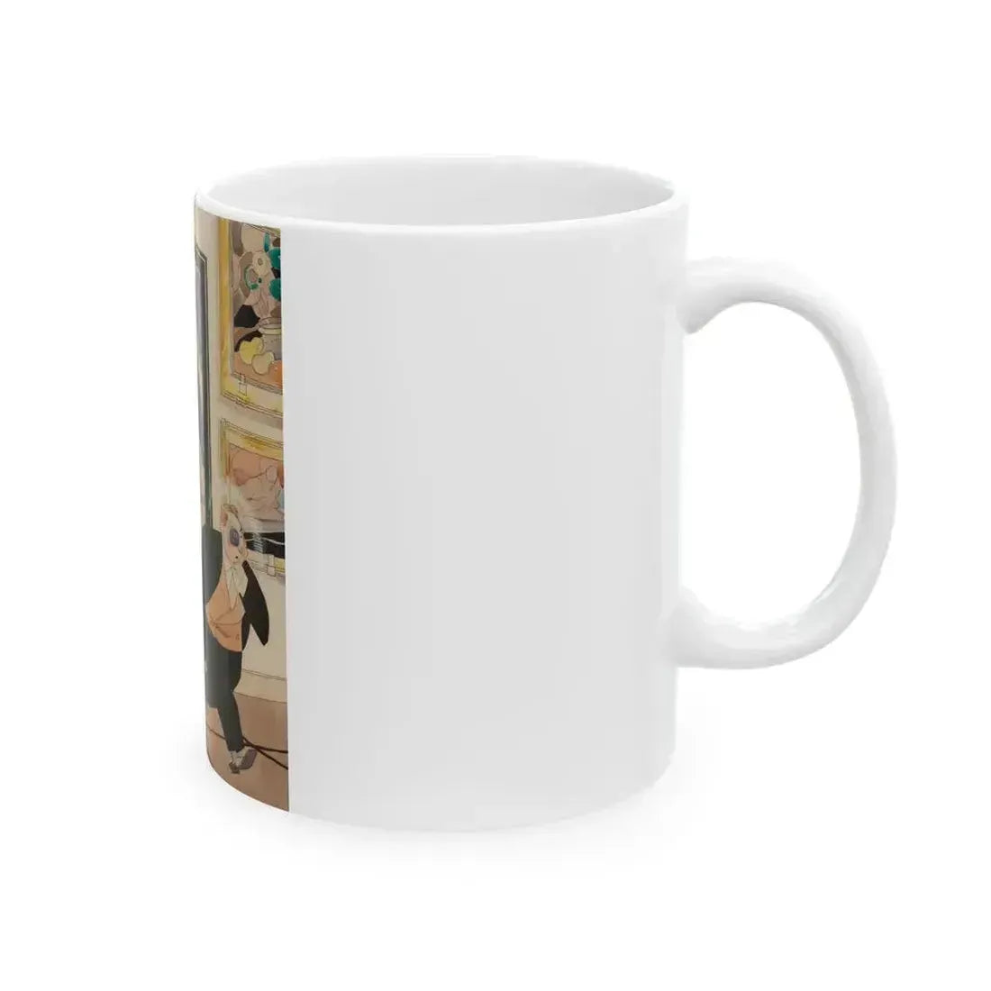 Art Lover - White Coffee Mug - Go Mug Yourself