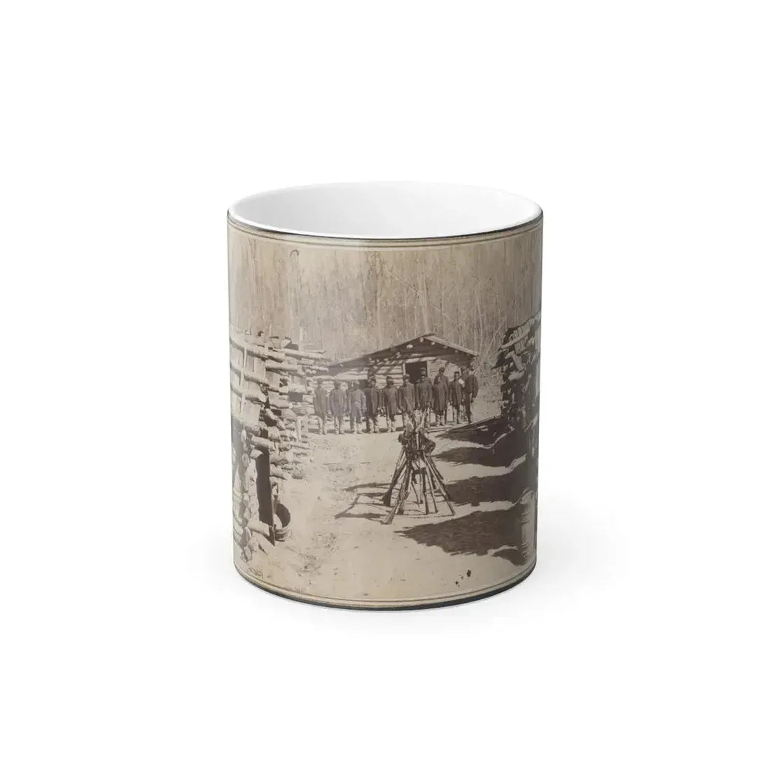 Art. Qts. 64 U.S.C., Palmyra Bend, Miss. (U.S. Civil War) Color Changing Coffee Mug 11oz Default Title 11oz - Go Mug Yourself
