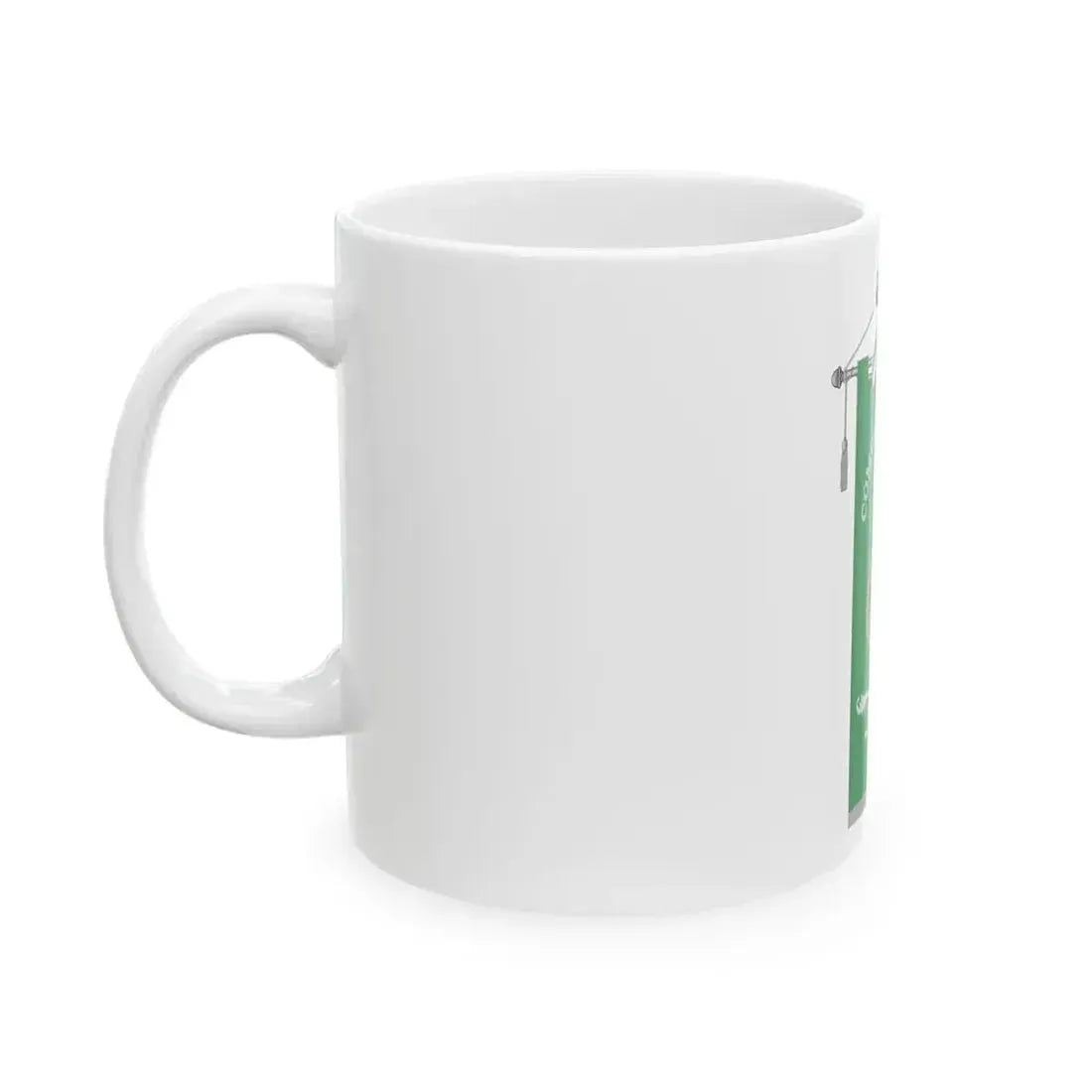 Artena-Gonfalone (Italy) White Coffee Mug - Go Mug Yourself