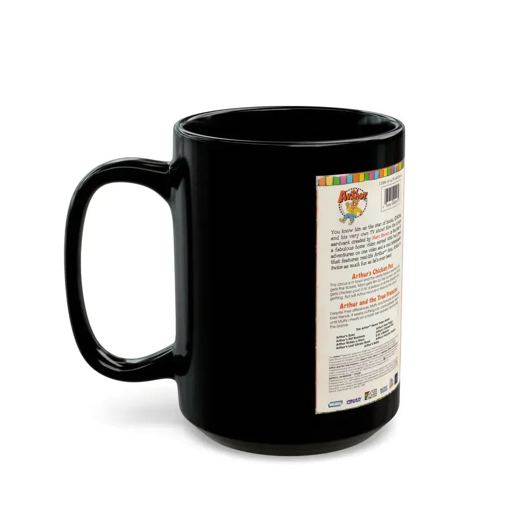 ARTHURS CHICKEN POX (VHS COVER) - Black Coffee Mug - Go Mug Yourself