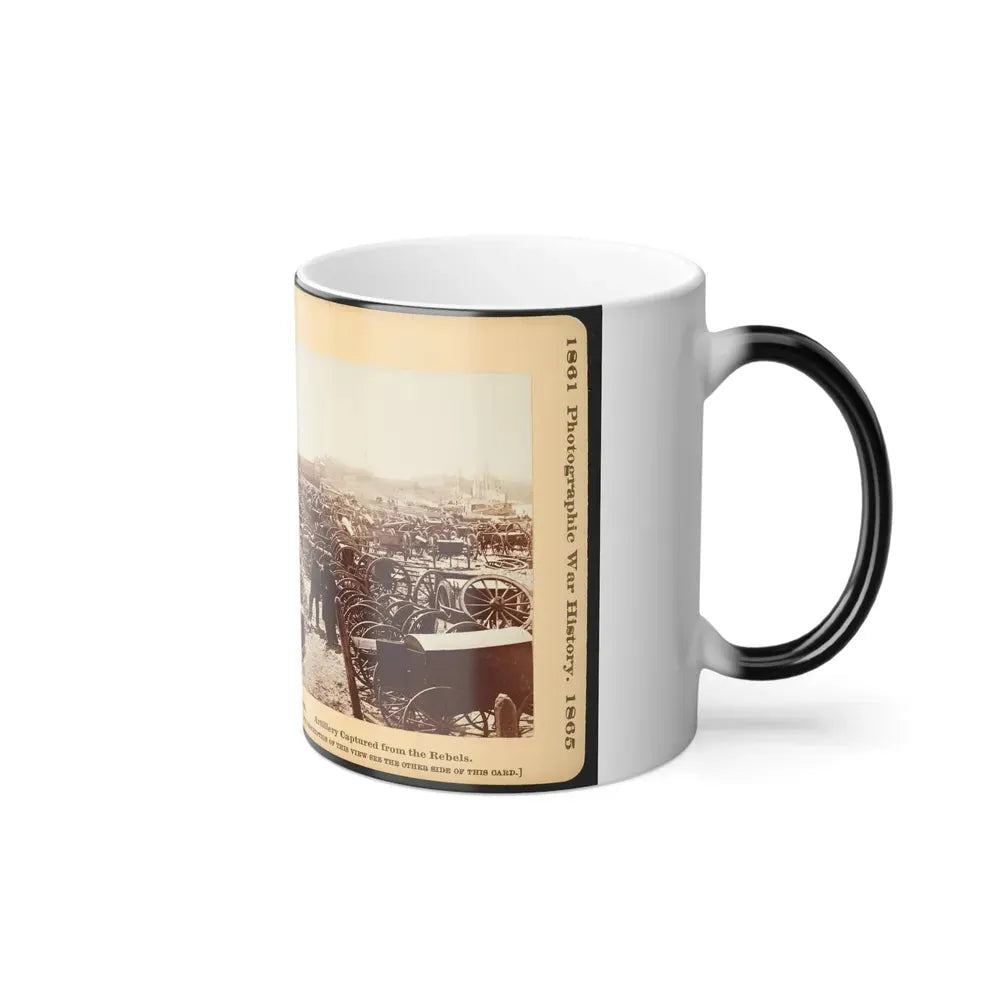 Artillery Captured From the Rebels 001 (U.S. Civil War) Color Changing Coffee Mug 11oz - Go Mug Yourself