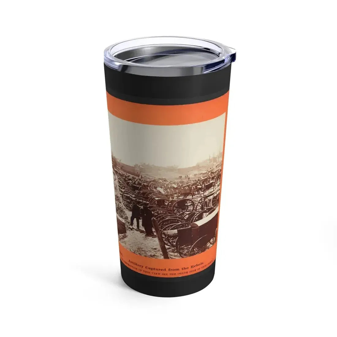 Artillery Captured From The Rebels (U.S. Civil War) Tumbler 20oz - Go Mug Yourself