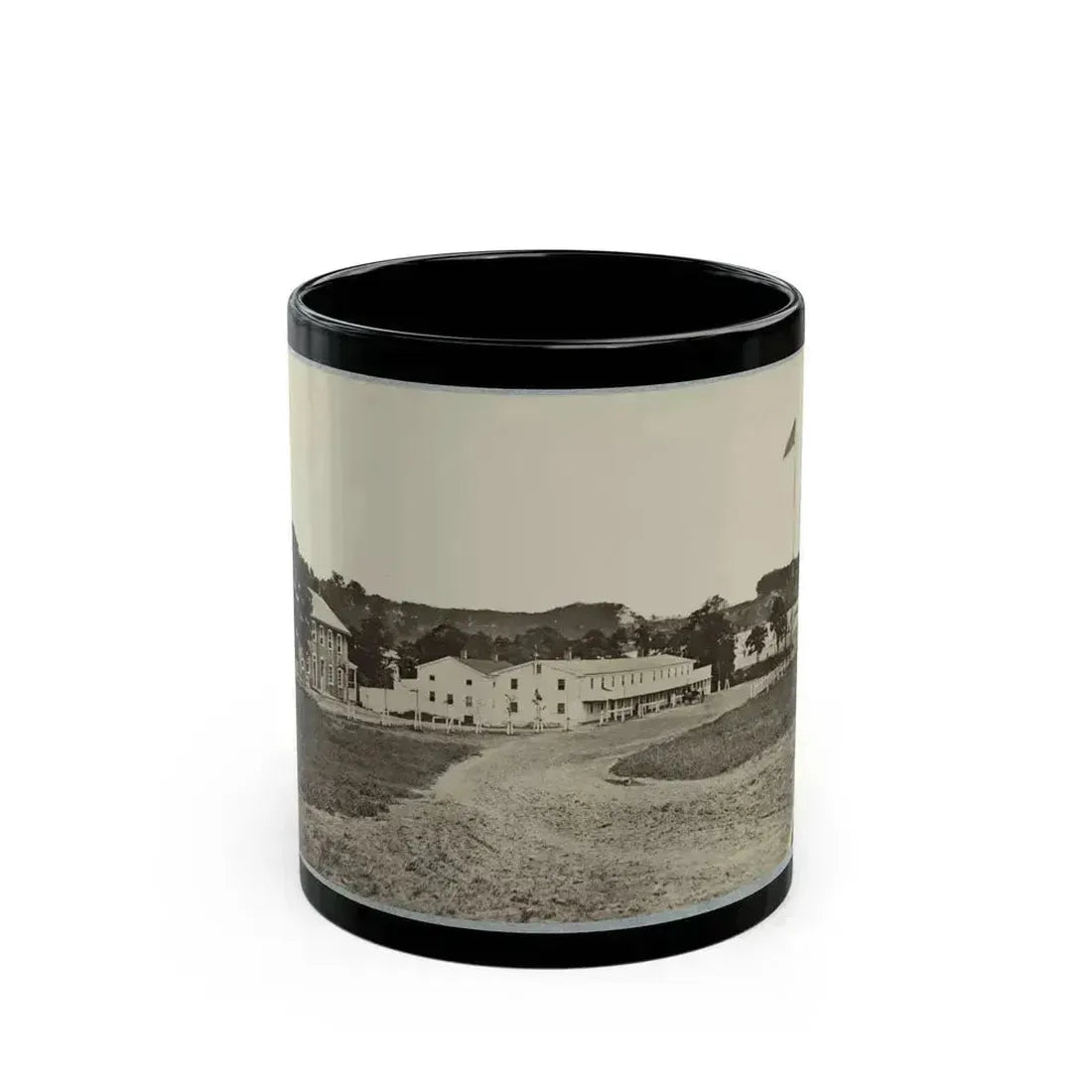 Artillery Depot, (Camp Barry) Near Washington, D.C. (U.S. Civil War) Black Coffee Mug 11oz - Go Mug Yourself