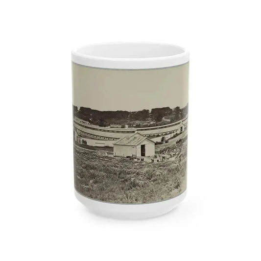 Artillery Depot (Camp Barry) Near Washington, D.C. (U.S. Civil War) White Coffee Mug 15oz - Go Mug Yourself