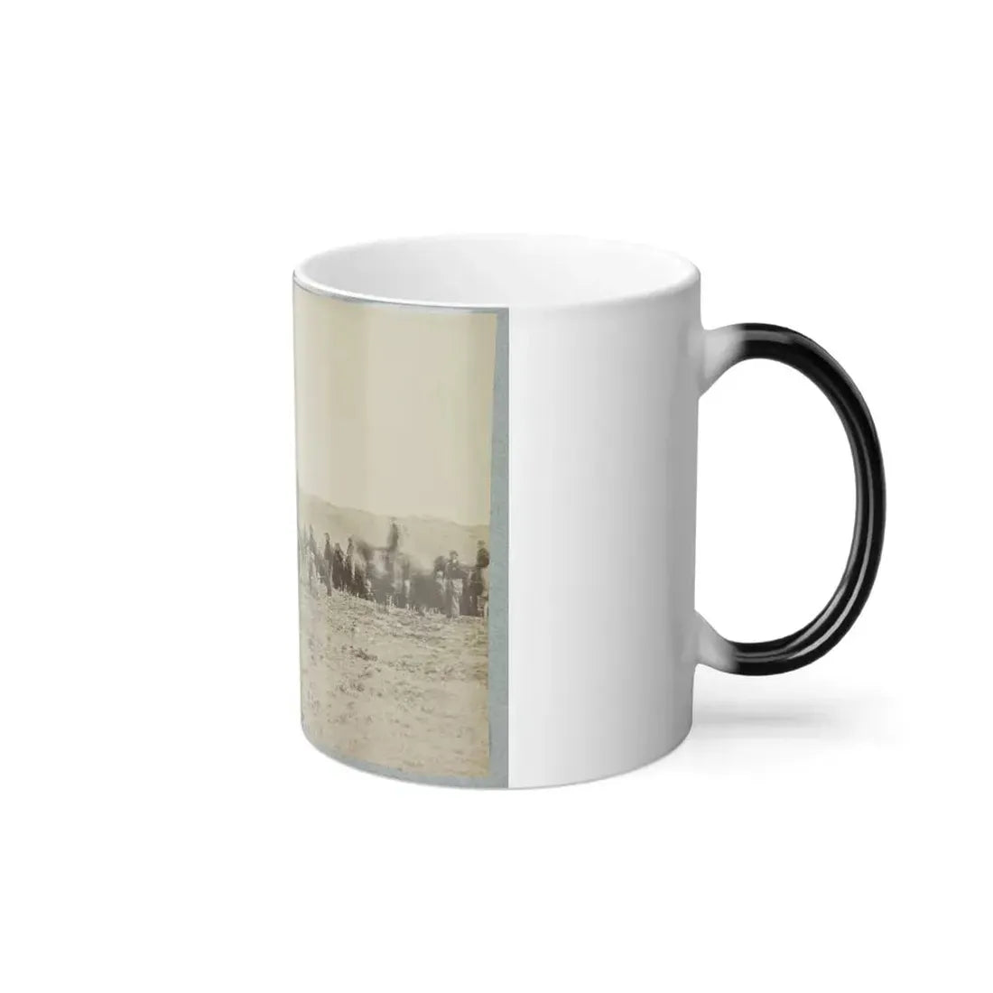 Artillery Going Into Action on South Bank of Rappahannock, May 2, 1863 (U.S. Civil War) Color Changing Coffee Mug 11oz - Go Mug Yourself