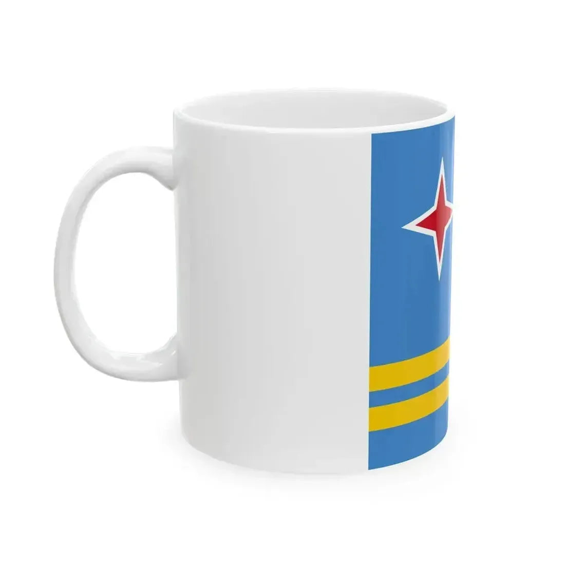 Aruba Icon (Netherlands) White Coffee Mug - Go Mug Yourself
