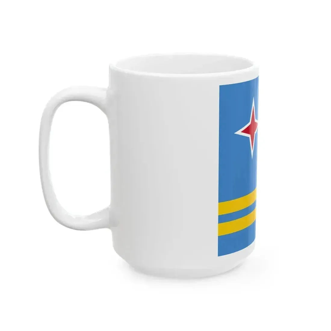 Aruba Icon (Netherlands) White Coffee Mug - Go Mug Yourself